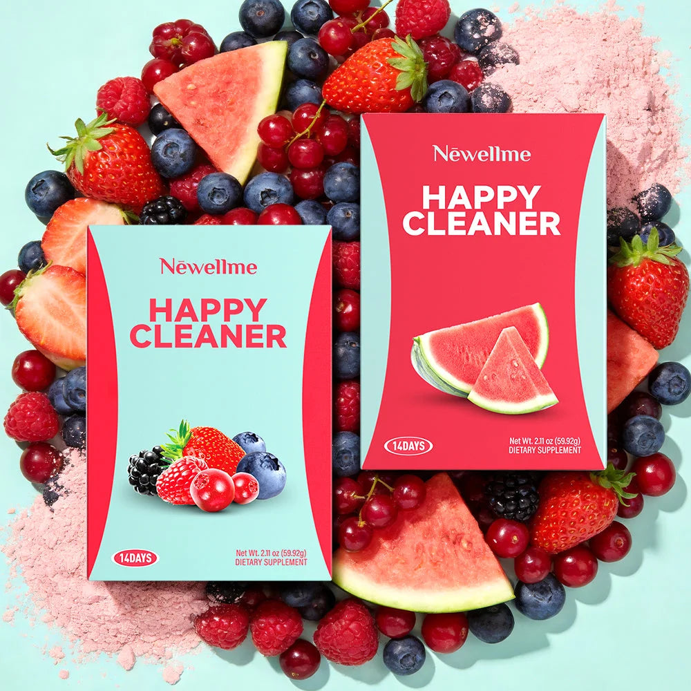 Happy cleaner