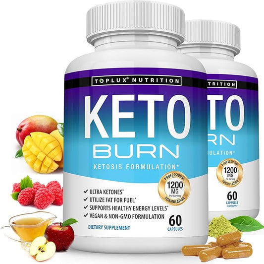 KETO BURN TOPLUX X60 CAPS