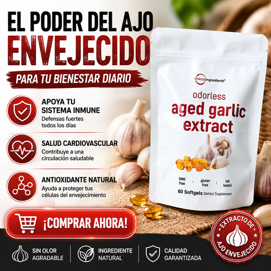 Capsulas de Ajo Envejecido