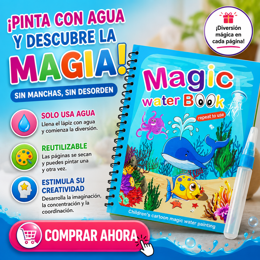 Libro mágico de agua