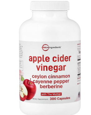 Gomas de vinagre de manzana microingredient