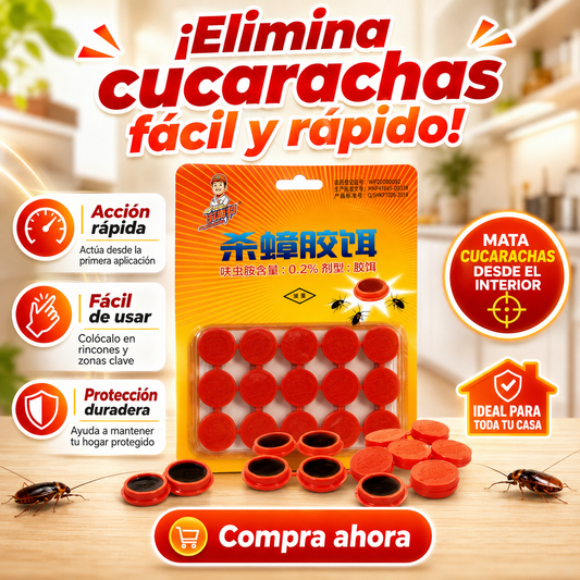 CAPSULAS DE CEBO PARA CUCARACHA