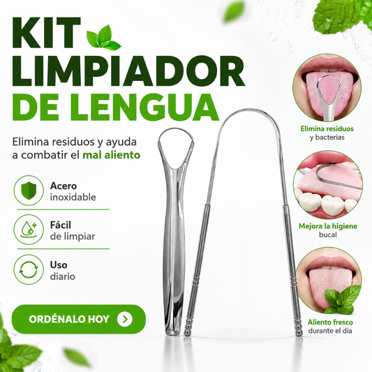 KIT LIMPIADOR DE LENGUA