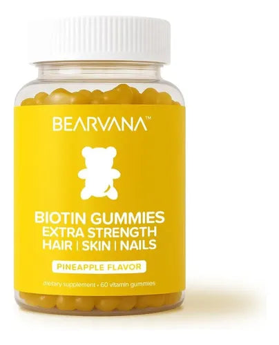 GOMITAS DE BIOTINA BEARVANA