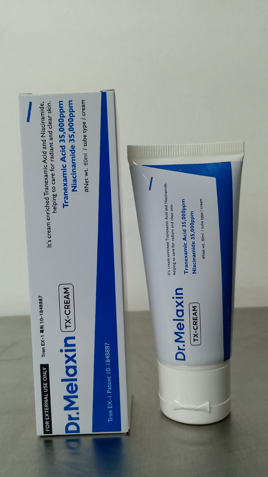 DR. Melaxin TX Ácido Tranexámico CREMA | Crema para pecas, manchas y anti-pigmentación